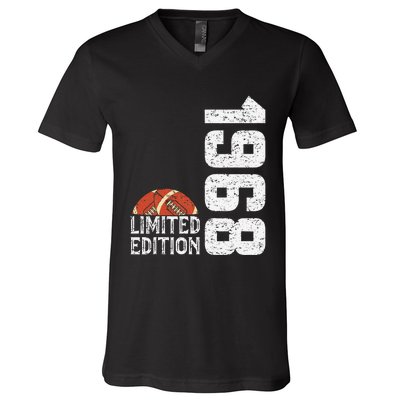 1968 Birthday Rugby Limited Edition Born In 1968 V-Neck T-Shirt