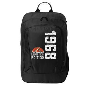 1968 Birthday Rugby Limited Edition Born In 1968 City Backpack