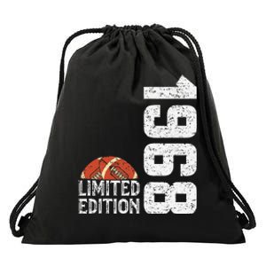 1968 Birthday Rugby Limited Edition Born In 1968 Drawstring Bag