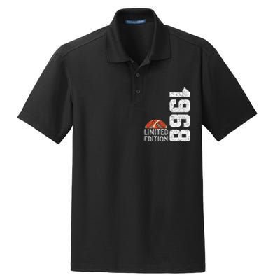 1968 Birthday Rugby Limited Edition Born In 1968 Dry Zone Grid Polo