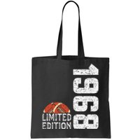 1968 Birthday Rugby Limited Edition Born In 1968 Tote Bag