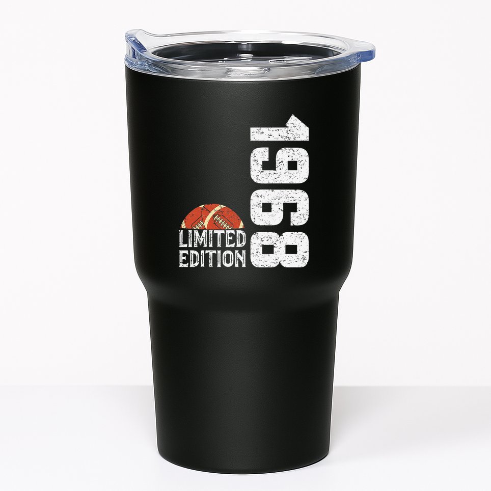1968 Birthday Rugby Limited Edition Born In 1968 Tumbler