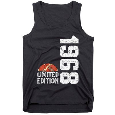 1968 Birthday Rugby Limited Edition Born In 1968 Tank Top