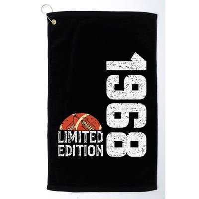 1968 Birthday Rugby Limited Edition Born In 1968 Golf Towel
