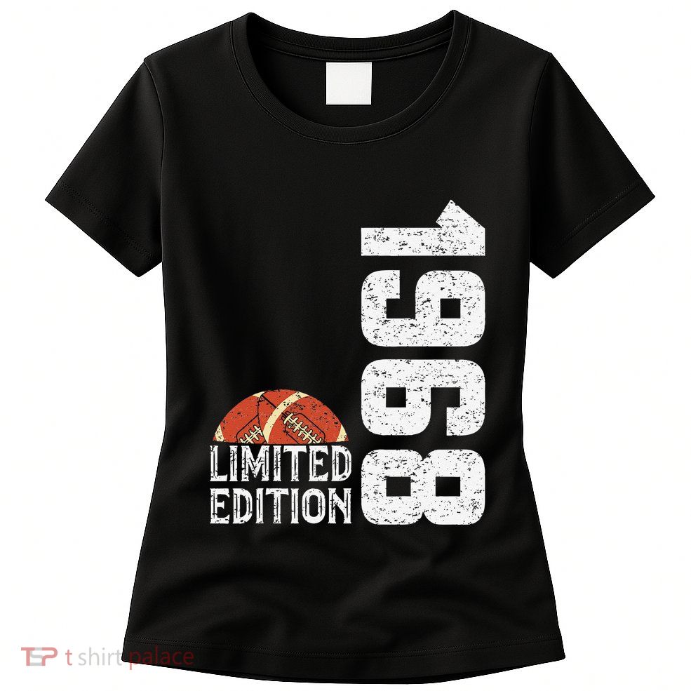 1968 Birthday Rugby Limited Edition Born In 1968 Womens T-Shirt