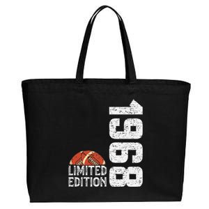 1968 Birthday Rugby Limited Edition Born In 1968 Cotton Canvas Jumbo Tote