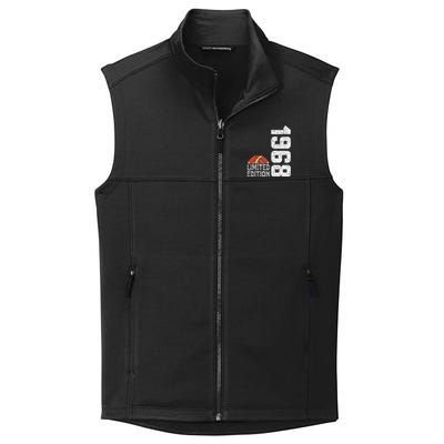 1968 Birthday Rugby Limited Edition Born In 1968 Collective Smooth Fleece Vest