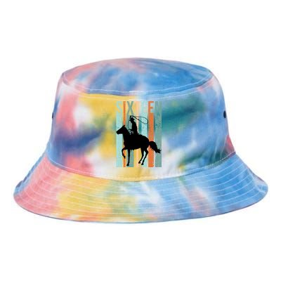 16th Birthday Retro Rodeo Horse Lovers Cow Rider Teen Gift Tie Dye Newport Bucket Hat