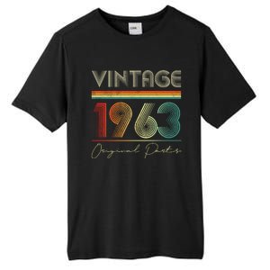 1963 Birthday Retro Original Parts 60th Birthday Tall Fusion ChromaSoft Performance T-Shirt