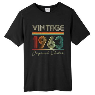 1963 Birthday Retro Original Parts 60th Birthday Tall Fusion ChromaSoft Performance T-Shirt