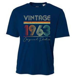 1963 Birthday Retro Original Parts 60th Birthday Cooling Performance Crew T-Shirt