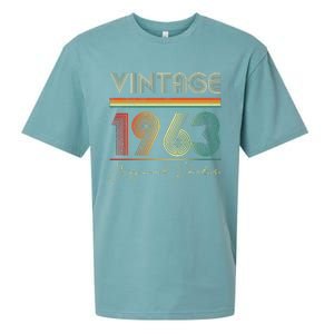 1963 Birthday Retro Original Parts 60th Birthday Sueded Cloud Jersey T-Shirt