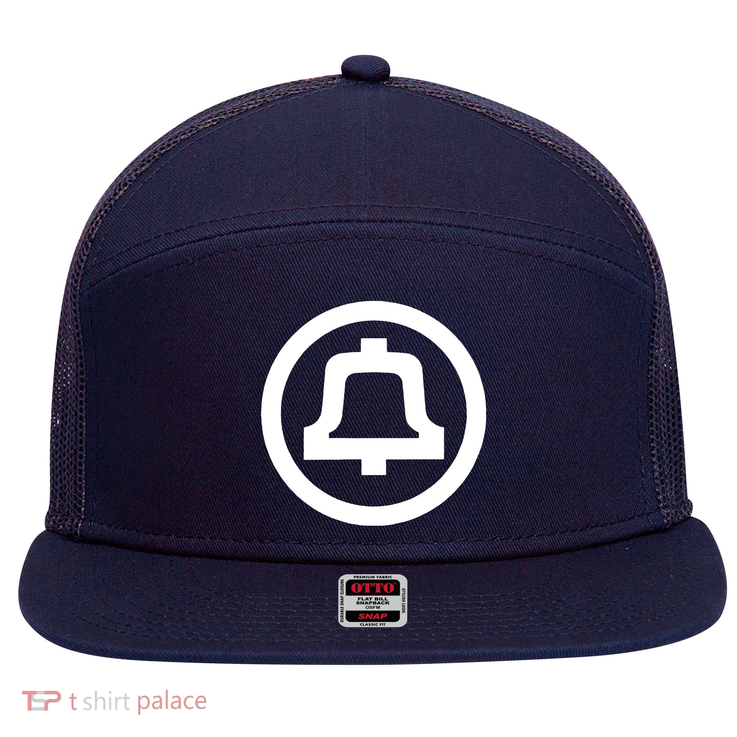 1969 Bell System Logo 7 Panel Mesh Trucker Snapback Hat