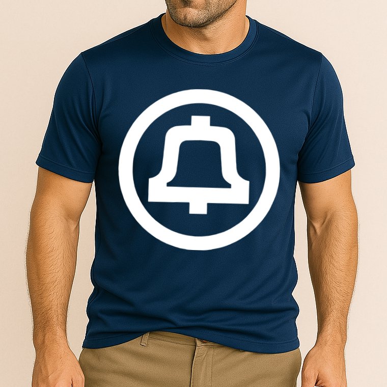 1969 Bell System Logo Cooling Performance Crew T-Shirt
