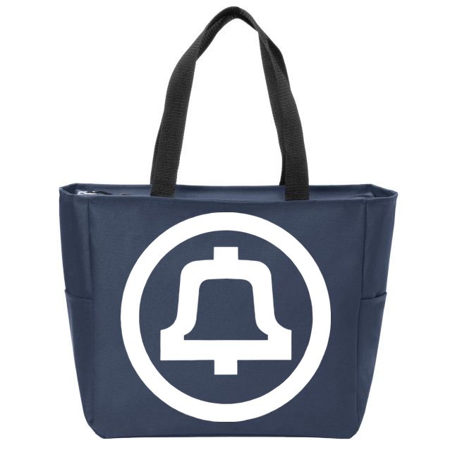 1969 Bell System Logo Zip Tote Bag