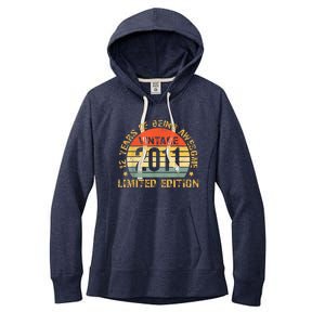 12yr BDay Son Boy Funny 2011 12th 12 Year Old Birthday Women's Fleece Hoodie