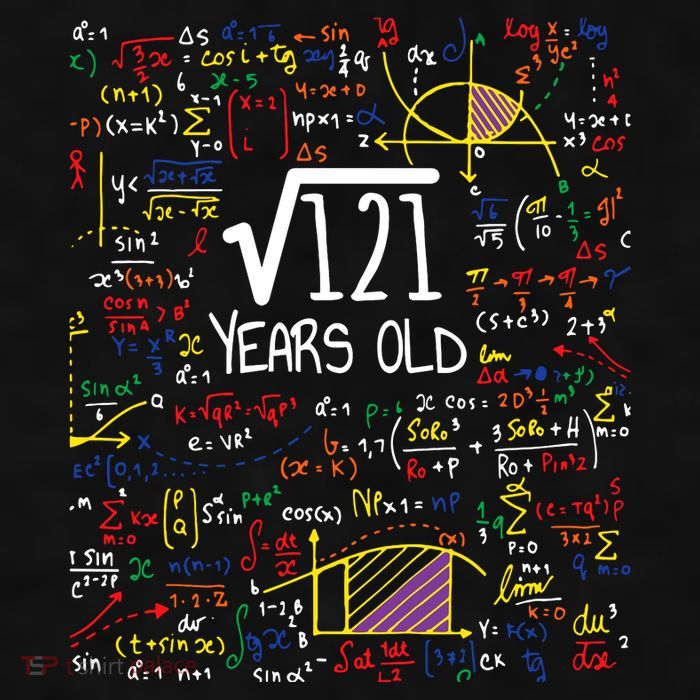 11th Birthday Square Root Of 121 11 Years Old Math Lover Ladies PosiCharge Tri-Blend Wicking Tank