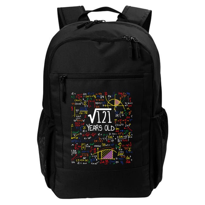 11th Birthday Square Root Of 121 11 Years Old Math Lover Backpack