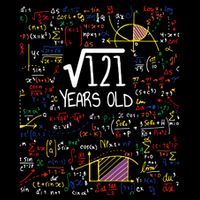 11th Birthday Square Root Of 121 11 Years Old Math Lover Backpack