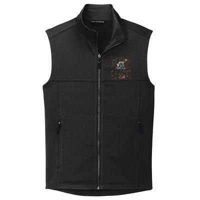 11th Birthday Square Root Of 121 11 Years Old Math Lover Collective Smooth Fleece Vest