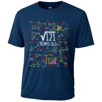 11th Birthday Square Root Of 121 11 Years Old Math Lover Performance Shirt