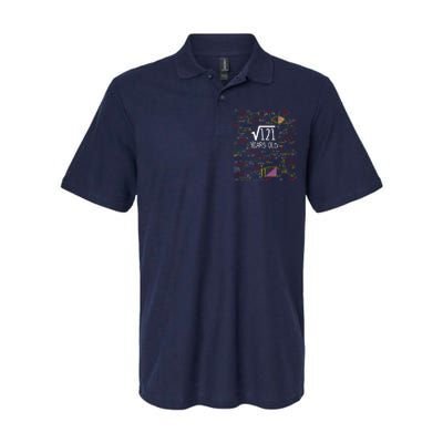 11th Birthday Square Root Of 121 11 Years Old Math Lover Softstyle Adult Sport Polo