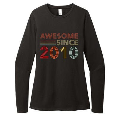 13yr BDay Son Boy Funny 2010 13th 13 Year Old Birthday Womens CVC Long Sleeve Shirt