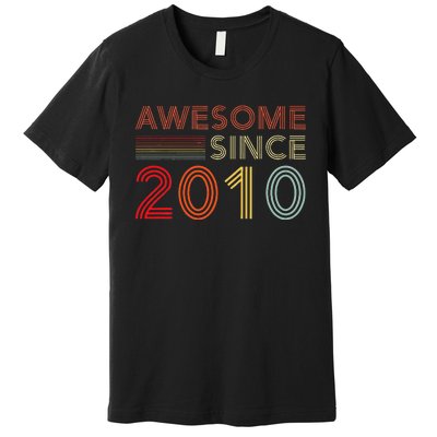 13yr BDay Son Boy Funny 2010 13th 13 Year Old Birthday Premium T-Shirt