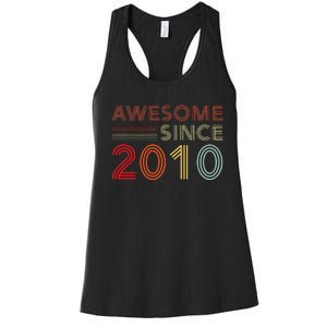 13yr BDay Son Boy Funny 2010 13th 13 Year Old Birthday Women's Racerback Tank