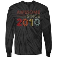 13yr BDay Son Boy Funny 2010 13th 13 Year Old Birthday Tie-Dye Long Sleeve Shirt