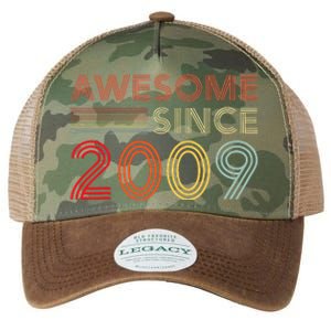 14yr BDay Son Boy Funny 2009 14th 14 Year Old Birthday Legacy Tie Dye Trucker Hat