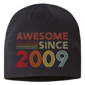 14yr BDay Son Boy Funny 2009 14th 14 Year Old Birthday Sustainable Beanie