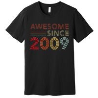 14yr BDay Son Boy Funny 2009 14th 14 Year Old Birthday Premium T-Shirt