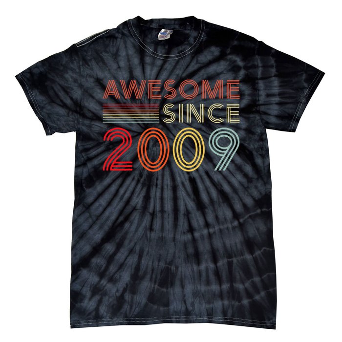 14yr BDay Son Boy Funny 2009 14th 14 Year Old Birthday Tie-Dye T-Shirt