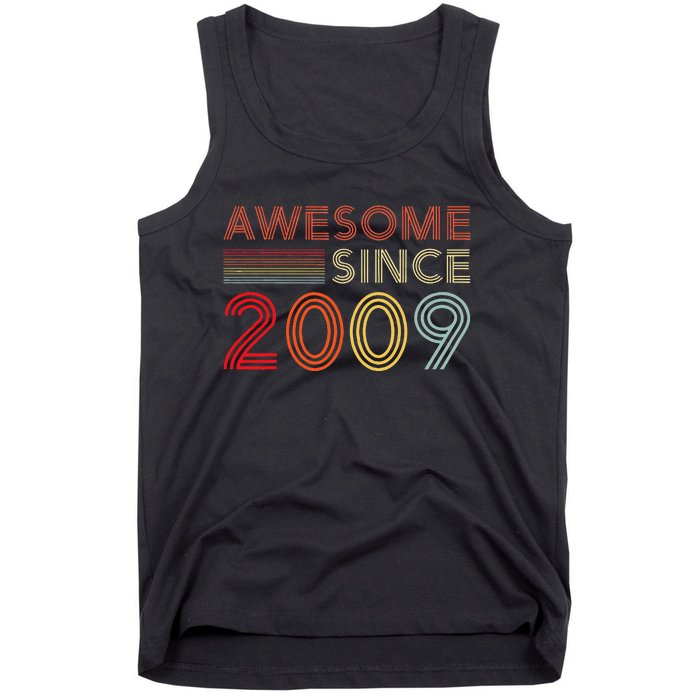 14yr BDay Son Boy Funny 2009 14th 14 Year Old Birthday Tank Top