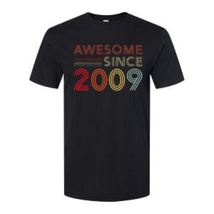 14yr BDay Son Boy Funny 2009 14th 14 Year Old Birthday Softstyle CVC T-Shirt