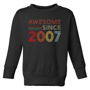 16yr BDay Son Boy Funny 2007 16th 16 Year Old Birthday Toddler Sweatshirt