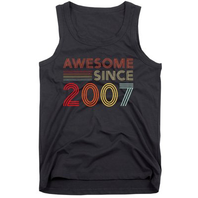 16yr BDay Son Boy Funny 2007 16th 16 Year Old Birthday Tank Top