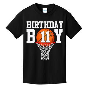 11th Birthday Sport 11 Years Old Basketball 11 Kids T-Shirt