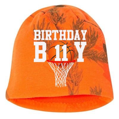 11th Birthday Sport 11 Years Old Basketball 11 Kati - Camo Knit Beanie