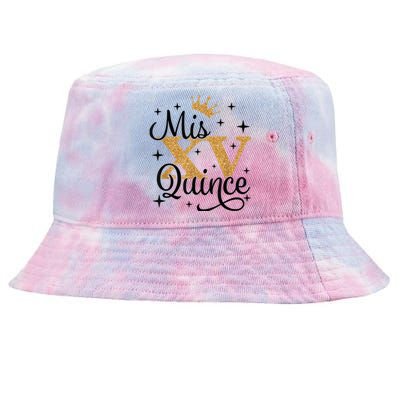 15th Birthday Shirt Mis Quince Quinceanera Tie-Dyed Bucket Hat