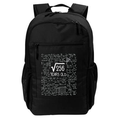 16th Birthday Square Root Of 256 16 Years Old Backpack