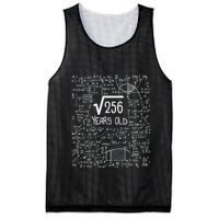 16th Birthday Square Root Of 256 16 Years Old Mesh Reversible Basketball Jersey Tank