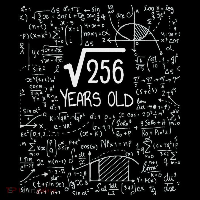 16th Birthday Square Root Of 256 16 Years Old Baby Bodysuit