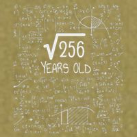 16th Birthday Square Root Of 256 16 Years Old Garment-Dyed Women's Muscle Tee