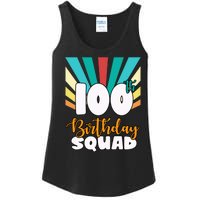 100th Birthday Squad 100 Years Old Ladies Essential Tank