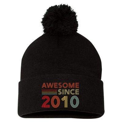 13yr BDay Son Boy Funny 2010 13th 13 Year Old Birthday Pom Pom 12in Knit Beanie