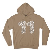 11th Birthday Soccer Graphic 11 Years Hoodie