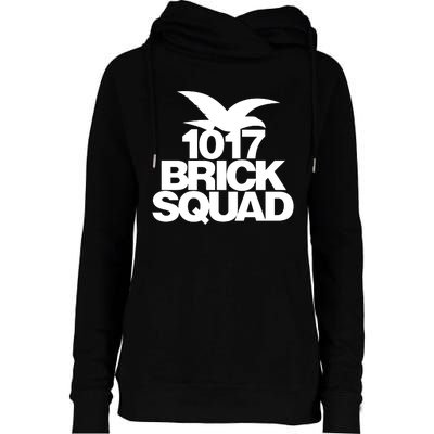 1017 Brick Squad Womens Funnel Neck Pullover Hood