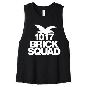 1017 Brick Squad Women's Racerback Cropped Tank